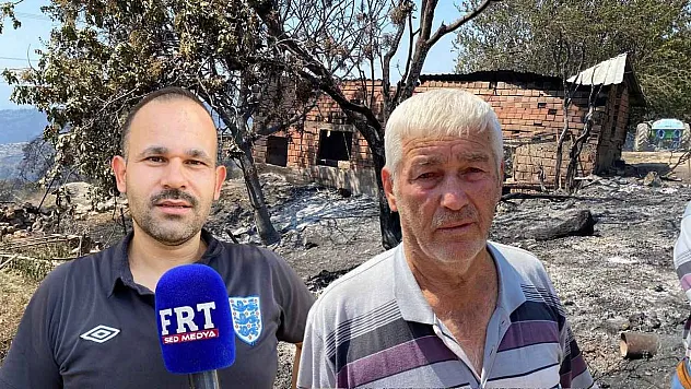Seydikemer Çatak Mahallesi'nde yangının izleri: Hayvanlar telef oldu, zeytinlikler zarar gördü