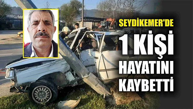 Seydikemer'de 1 Kişi Hayatını Kaybetti