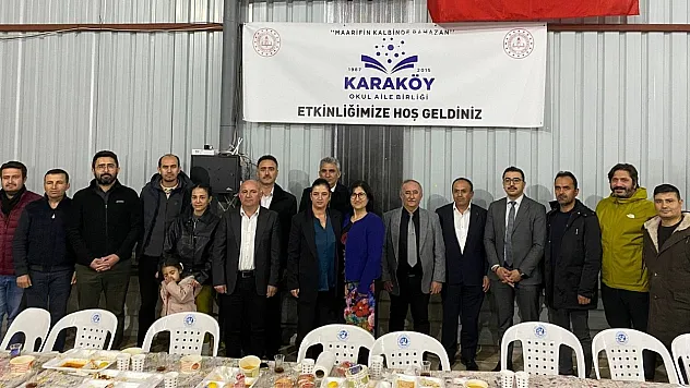Seydikemer'de 'Maarifin Kalbinde Ramazan' iftarına yoğun katılım