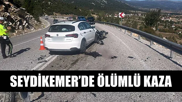 Seydikemer'de ölümlü kaza