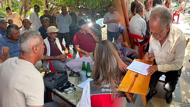 Seydikemer'de üreticilere tarımsal bilgilendirme eğitimi
