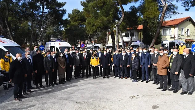 Seydikemer'e 2 yeni ambulans takviyesi