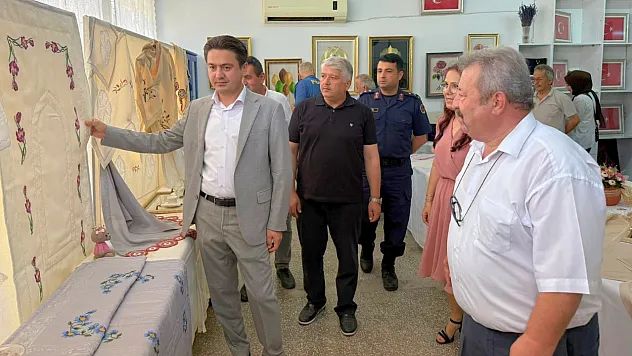 Seydikemer Halk Eğitimi Merkezi Yıl Sonu Sergisi Yoğun Katılımla Gerçekleştirildi