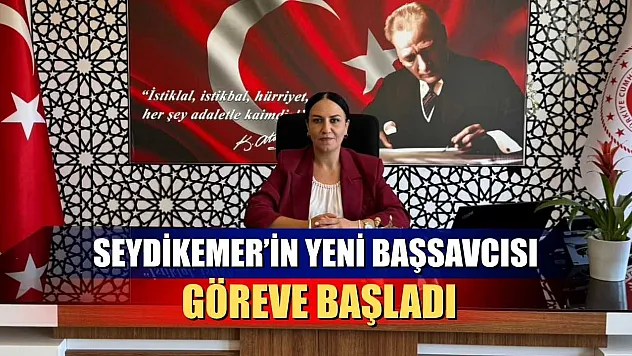 Seydikemer'in Yeni Başsavcısı Göreve Başladı