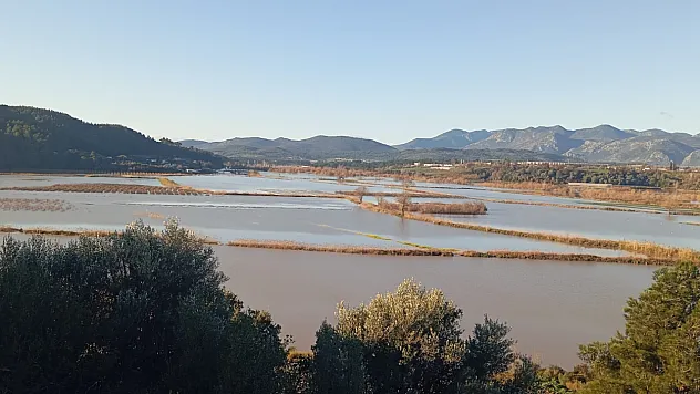 Seydikemer Korubükü'nde tarım arazilerini ikinci kez sel vurdu