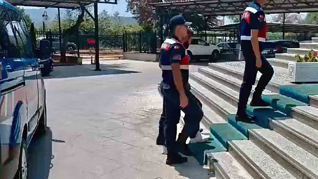 Orman yangını faili yakalandı