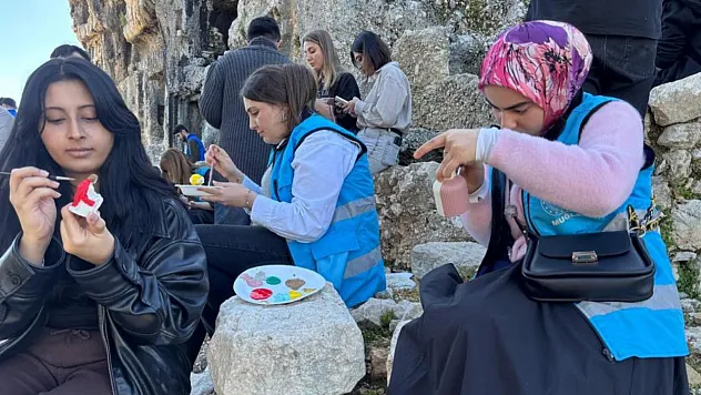 Seydikemer Tlos Antik Kenti'nde tarih sanatla canlandı