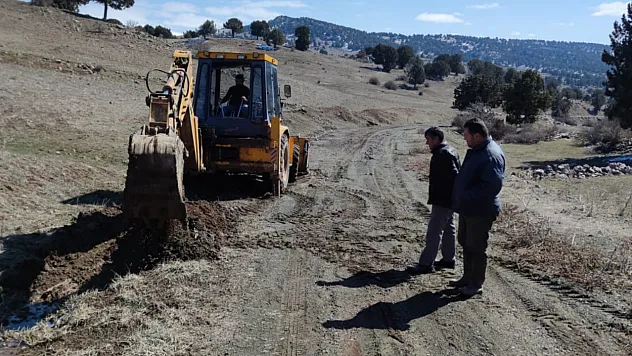Seydikemer Yayla Çobanisa'da yollar kapandı, muhtar seferber oldu