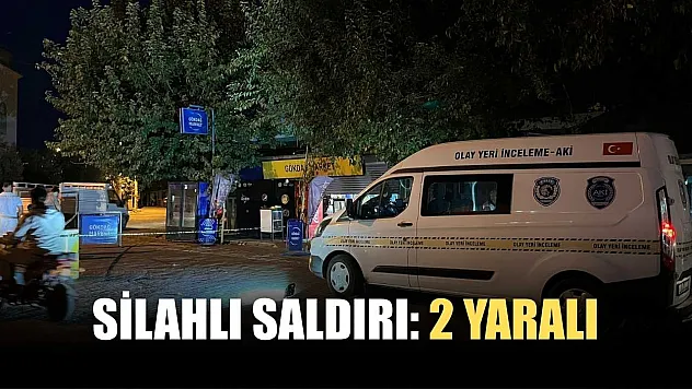 Silahlı saldırı: 2 yaralı