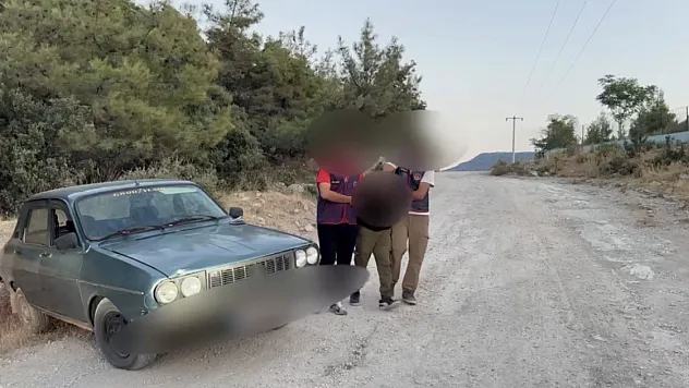 Silahlı zorla kız kaçıran şüpheli ormanlık alanda yakalandı