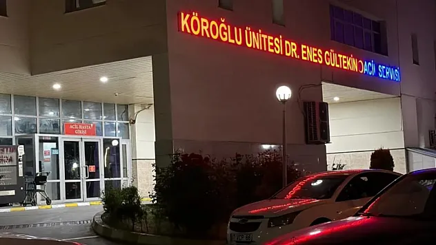 Sinir krizi geçiren şahıs kendini bıçakla yaraladı