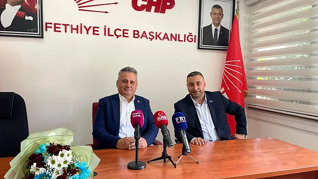 Siyasi nezaket buluşması: Anahtar Parti'den CHP Fethiye'ye ziyaret