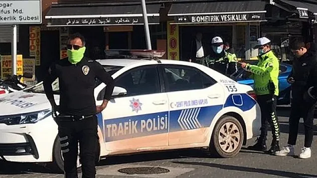 Şok trafik denetimleri devam ediyor 90 dakikada 40 bin lira ceza kesildi
