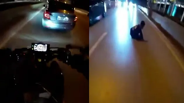 Sollamak isterken otomobile çarptı: Motosikletteki 2 kişi ölümden döndü