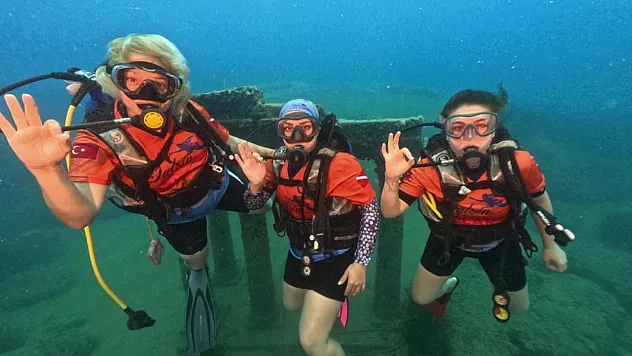 Su altına kadın dokunuşu