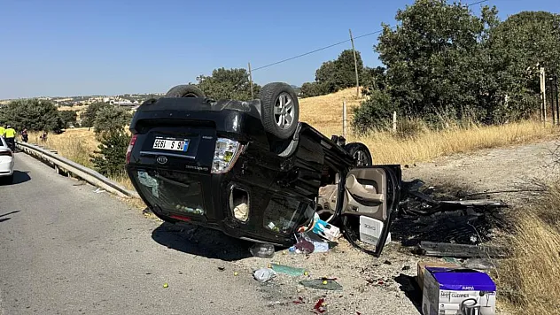 Takla Atan Otomobilin Sürücüsü Hayatını Kaybetti