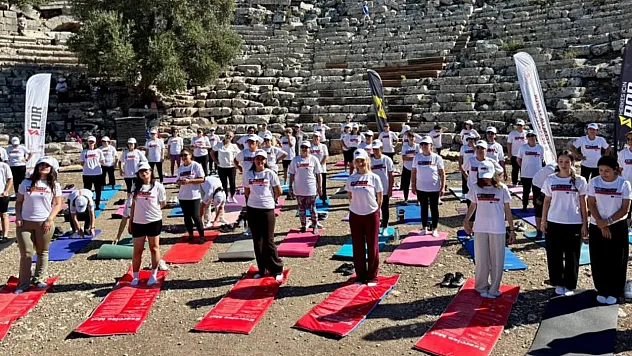 Tarih ve Spor Bir Arada: Ortacalı Gençler Kaunos Antik Kenti'nde Buluştu