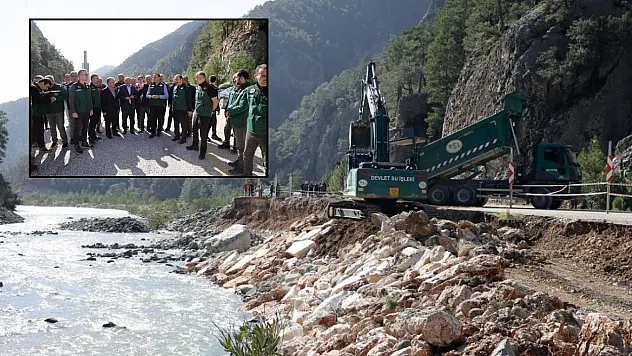 Tarım ve Orman Bakan Yardımcısı Gizligider, Dalaman Çayı'ndaki taşkın önleme çalışmalarını inceledi