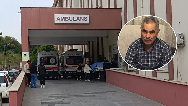 Tarlada görevlileri beklerken kalp krizi geçiren yaşlı adam hayatını kaybetti