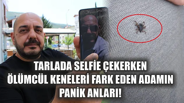 Tarlada Selfie Çekerken Ölümcül Keneleri Fark Eden Adamın Panik Anları!