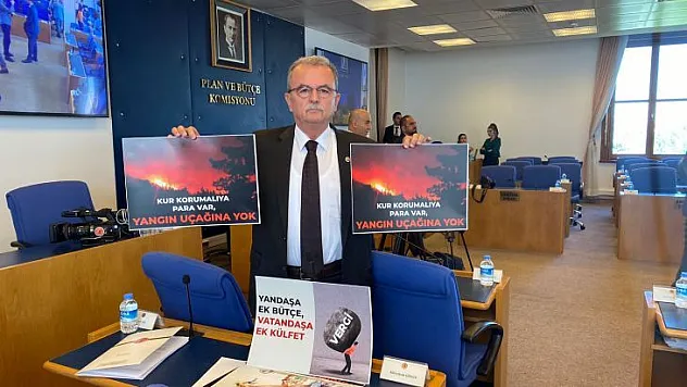 TBMM'de Marmaris yangını gerginliği