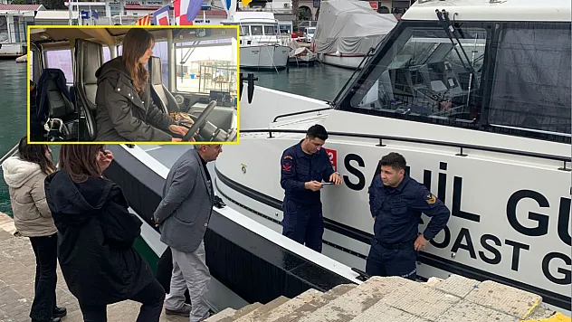 TCSG-911 Fethiye Sahil Güvenlik botu halkın ziyaretine açıldı