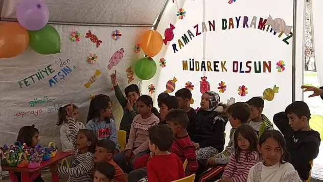 TDV Gönüllüleri Afşin'deydi