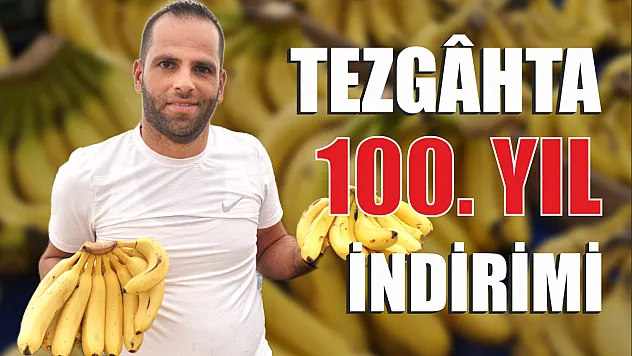 Tezgâhta 100. yıl indirimi