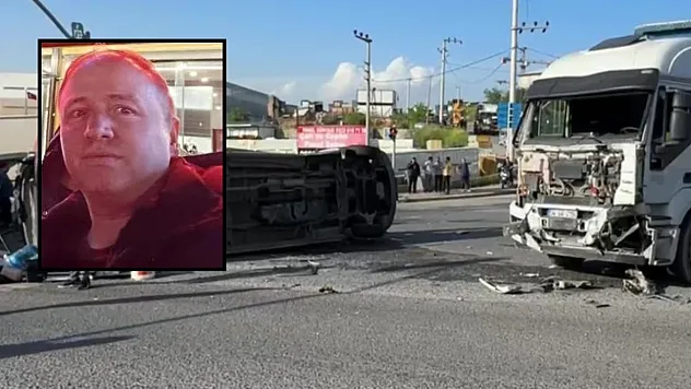 Tır ile çarpışan servis aracındaki 8 yaralıdan 1'i hayatını kaybetti