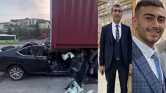 Tıra arkadan çarpan otomobil preslendi: Baba ile oğlu hayatını kaybetti