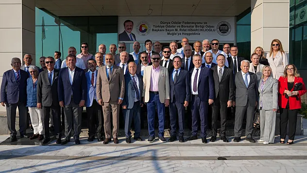 TOBB Başkanı Rifat Hisarcıklıoğlu, Muğla'da iş dünyasıyla buluştu