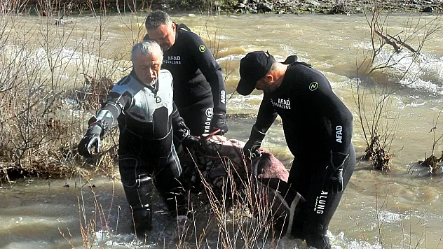 Tokat'ta kaybolan kadın dere yatağında ölü bulundu