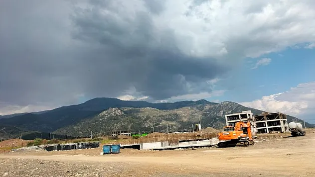 TOKİ konutlarının inşaatı başladı