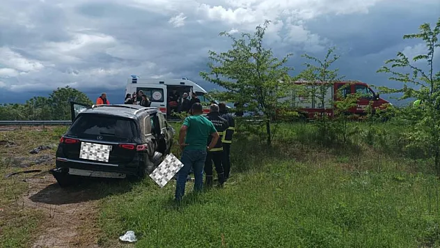 Trafik kazası: 1 yaralı