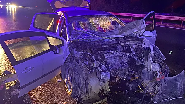 Trafik kazasında bir kişi hayatını kaybetti