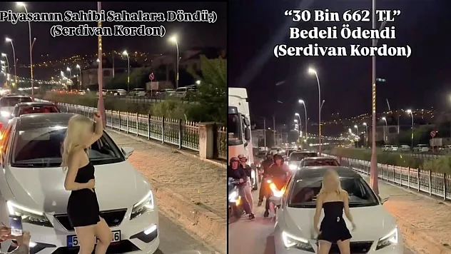 Trafikte dans pahalıya patladı: Aynı videoyu 'Bedel ödendi' notuyla yeniden paylaştı