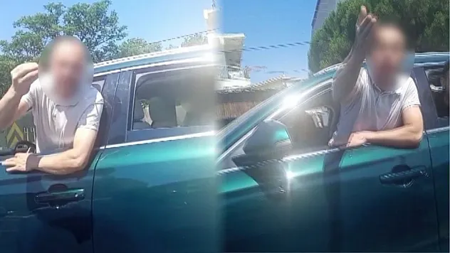 Trafikteki tartışma taşlı saldırıya dönüştü