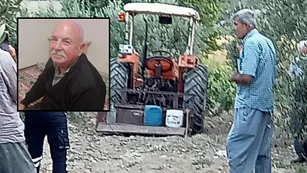Traktörün altında kalan yaşlı adam hayatını kaybetti