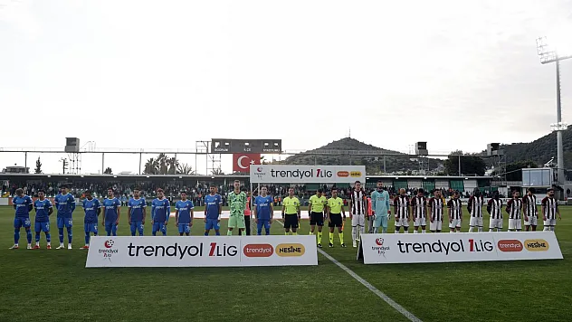 Trendyol 1. Lig: Sipay Bodrum FK: 0 - Özbeyli Bandırmaspor: 0