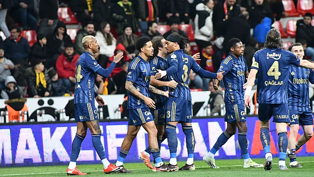 Trendyol Süper Lig: Kayserispor: 0 - Fenerbahçe: 4
