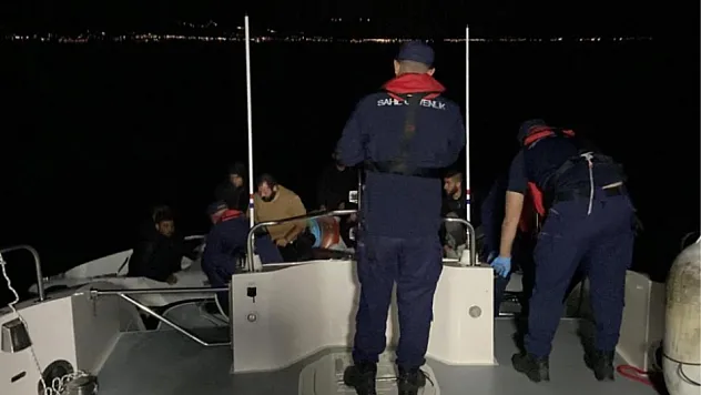 Türk karasularına geri itilen göçmenler kurtarıldı