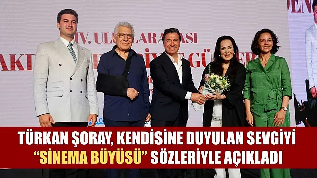Türkan Şoray, kendisine duyulan sevgiyi 'sinema büyüsü' sözleriyle açıkladı