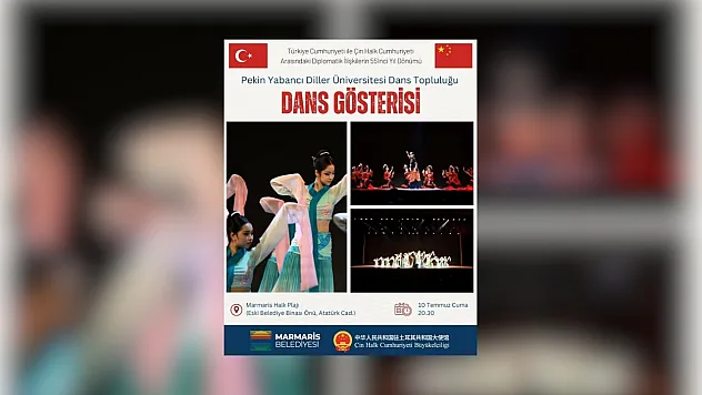 Türkiye - Çin dostluğu Marmaris'te sahneye taşınacak