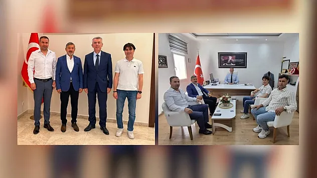 Uçak'tan Bodrum Kaymakamı Sırmalı ve İlçe Milli Eğitim Müdürü'ne ziyaret