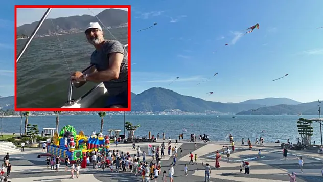 Uçurtma şenliğine 'Tekne' ile katıldılar