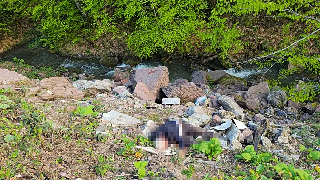 Uçurum kenarında erkek cesedi bulundu