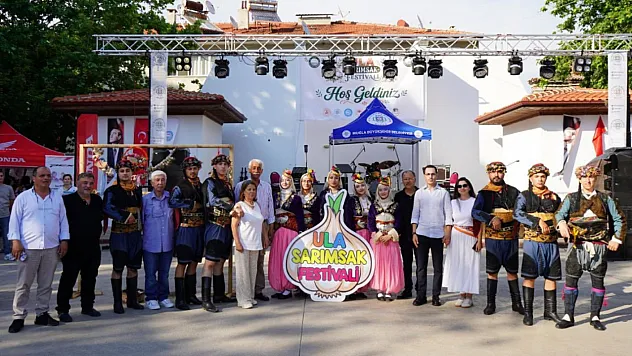 Ula'da sarımsak festivali yapıldı