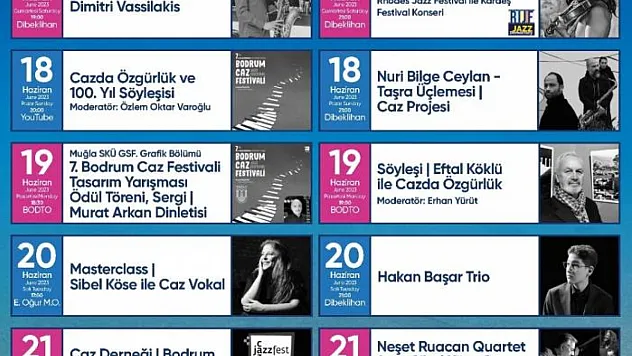 Uluslararası Caz Festivali başlıyor