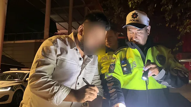 'Uyumaya geldim' dedi, alkollü çıktı