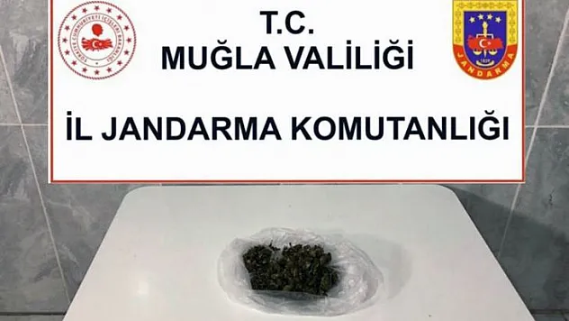 UYUŞTURUCU TACİRİ, NARKOTİK KÖPEK 'KAPTAN'DAN KAÇAMADI